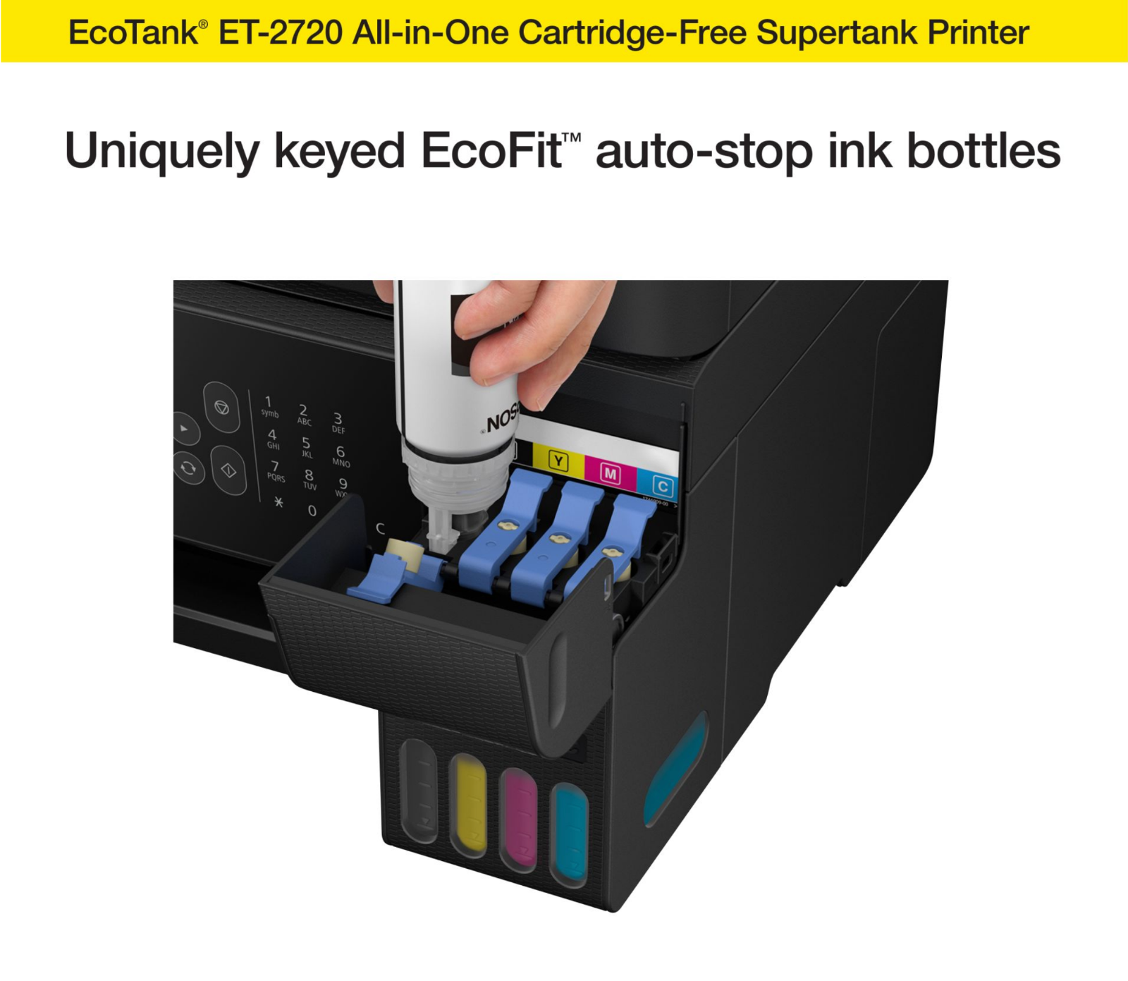 Epson ET-2720 With Sublimation Ink, Sublimation Printer Bundle Et2720 â Flidbe